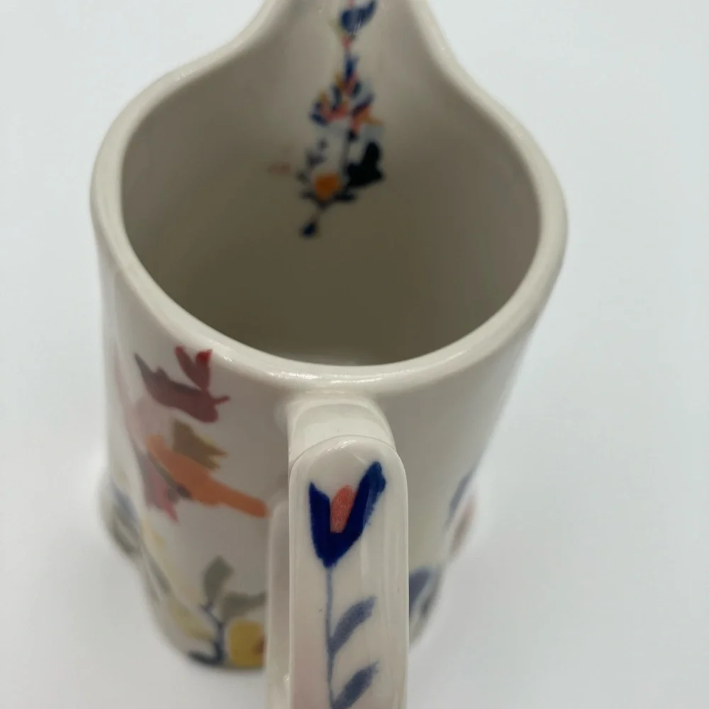 Sweet Anthropologie Flowered Creamer - Picture 2 of 7
